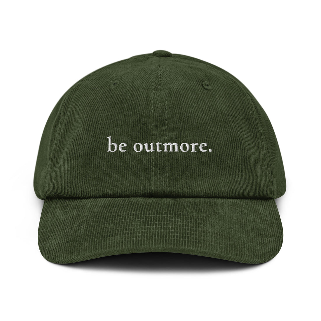 be outmore. Corduroy Hat #color_dark-olive